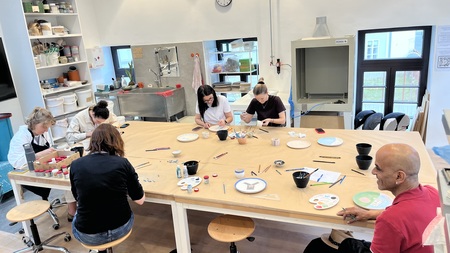 Delavnica ustvarjanja iz gline 2